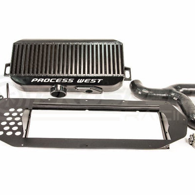 Process West Top Mount Intercooler Kit Black - Subaru WRX STI 99-00