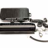 Process West Top Mount Intercooler Kit Black - Subaru Forester XT SG 03-08 02 STI Scoop