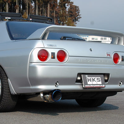 HKS Super Turbo Muffler EXHAUST For NISSAN SKYLINE GT-R BNR32 RB26DETT 31029-AN001