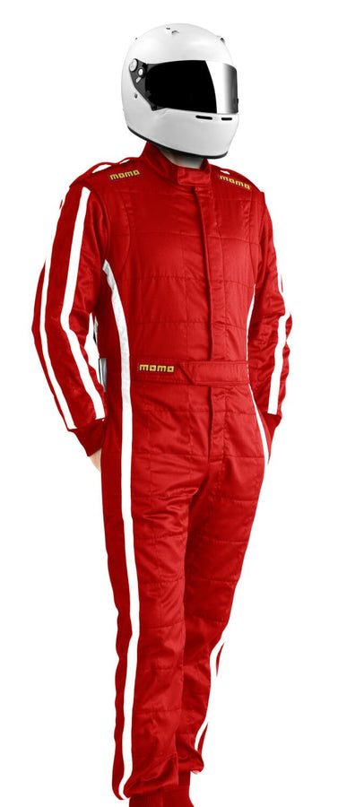 MOMO Pro Racer Red FIA Approved Race Suit Size 52