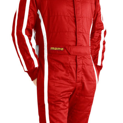 MOMO Pro Racer Red FIA Approved Race Suit Size 52