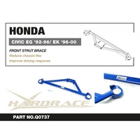 HARDRACE HONDA CIVIC EG '92-96/ EK '96-00 FRONT 3 POINT STRUT BRACE