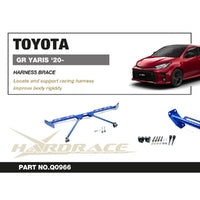 HARDRACE 4 POINT REAR STRUT HARNESS BAR TOYOTA GR YARIS '20-