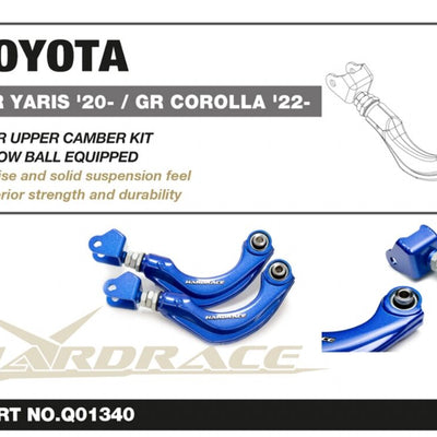 Hardrace REAR UPPER CAMBER KIT GR YARIS 2020 GXPA16 MXPA12
