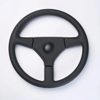 MOMO Flyer Black Leather 380mm Steering Wheel VFLYERBLK38R