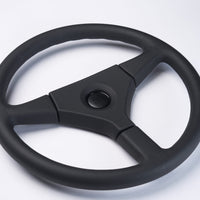 MOMO Flyer Black Leather 380mm Steering Wheel VFLYERBLK38R