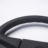 MOMO Flyer Black Leather 380mm Steering Wheel VFLYERBLK38R