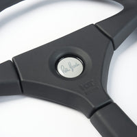 MOMO Flyer Peter Brock HDT Black Leather 380mm Steering Wheel VHDTBROCKBK38