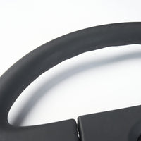 MOMO Flyer Peter Brock HDT Black Leather 380mm Steering Wheel VHDTBROCKBK38