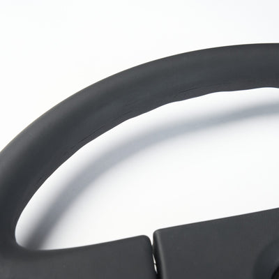 MOMO Flyer Peter Brock HDT Black Leather 380mm Steering Wheel VHDTBROCKBK38