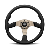 MOMO Race 2.0 Black Leather 350mm Steering Wheel