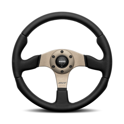 MOMO Race 2.0 Black Leather 350mm Steering Wheel
