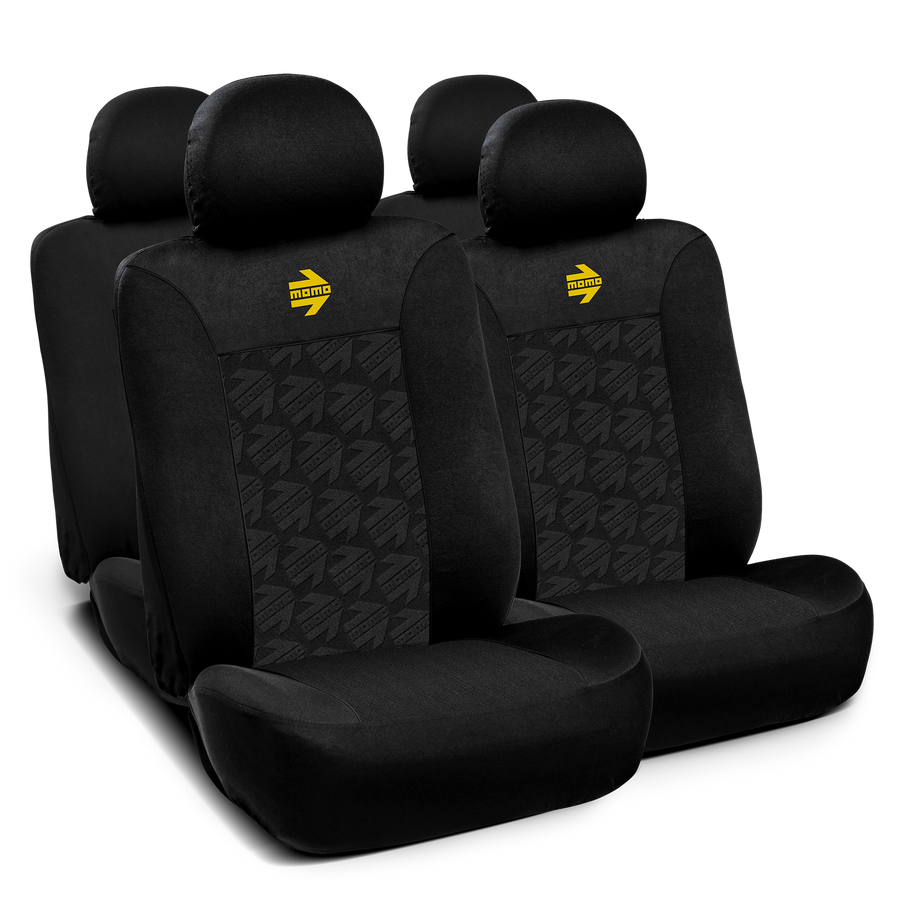 MOMO YOUNG SEAT COVER SET – BLACK