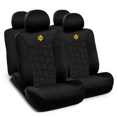 MOMO YOUNG SEAT COVER SET – BLACK