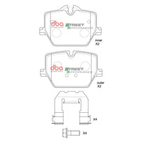 Hawk Performance Ceramic Rear Brake Pads