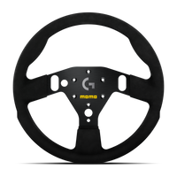 MOMO x Logitech G SIM GT 320 Black Microfibre 320mm Steering Wheel