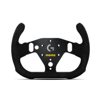 MOMO x Logitech G SIM GT-Racer 290 Black Microfibre 290mm Steering Wheel