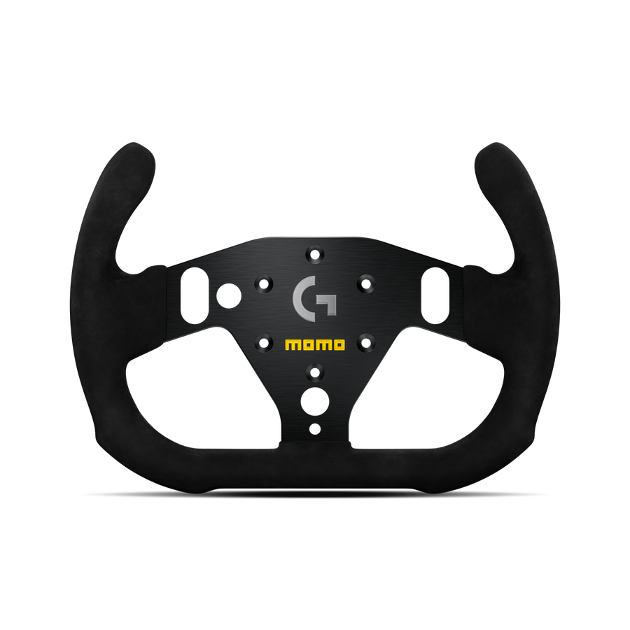 MOMO x Logitech G SIM GT-Racer 290 Black Microfibre 290mm Steering Wheel
