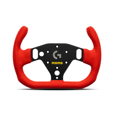 MOMO x Logitech G SIM GT-Racer 290 RED Microfibre 290mm Steering Wheel