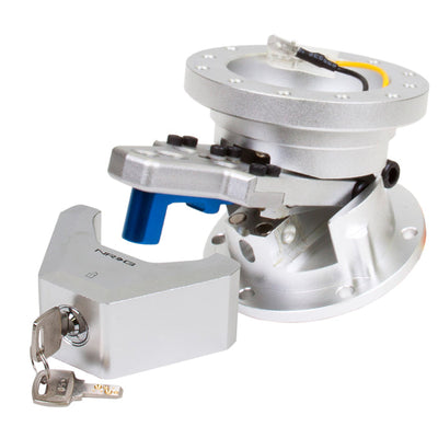 NRG Steering Wheel Quick Tilt Adaptor Silver
