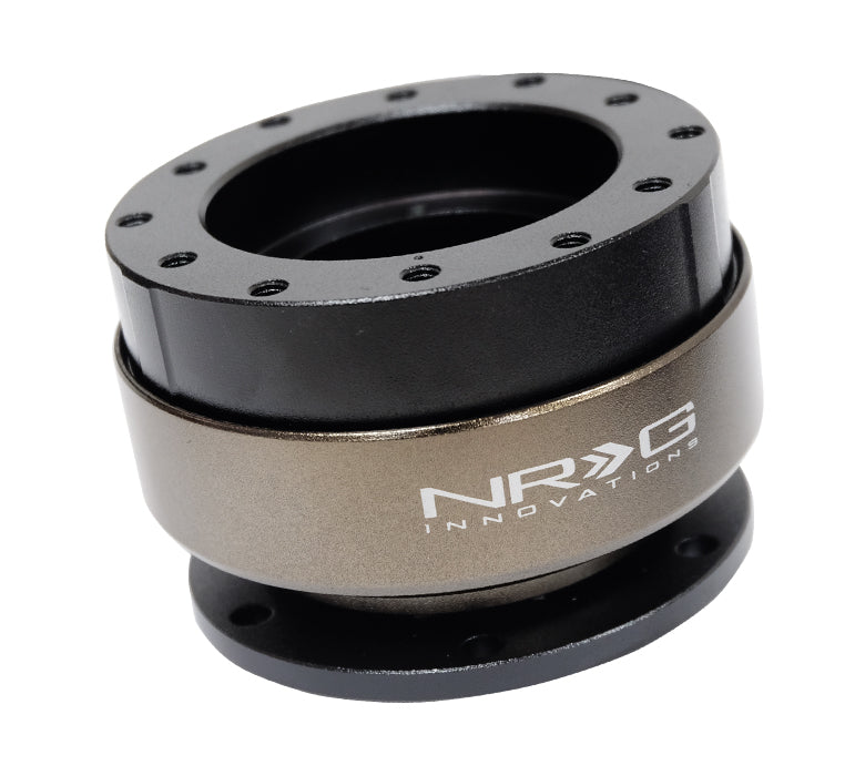 NRG SFI Approved Quick Release Gen 2.0 - Black Body/Chrome Ring