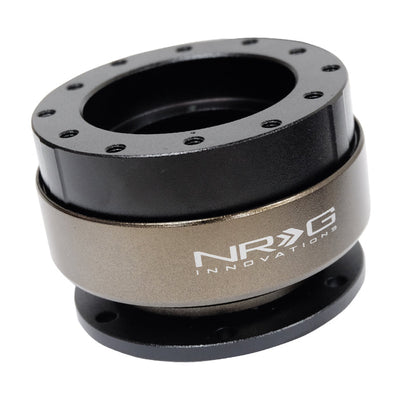 NRG SFI Approved Quick Release Gen 2.0 - Black Body/Chrome Ring