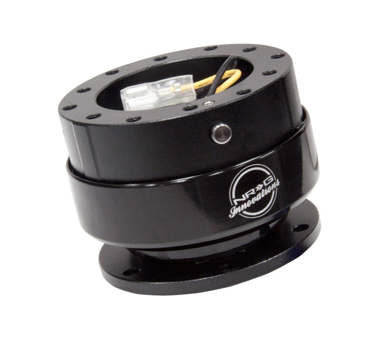 NRG Gen 2 Steering Wheel Quick Release - Black