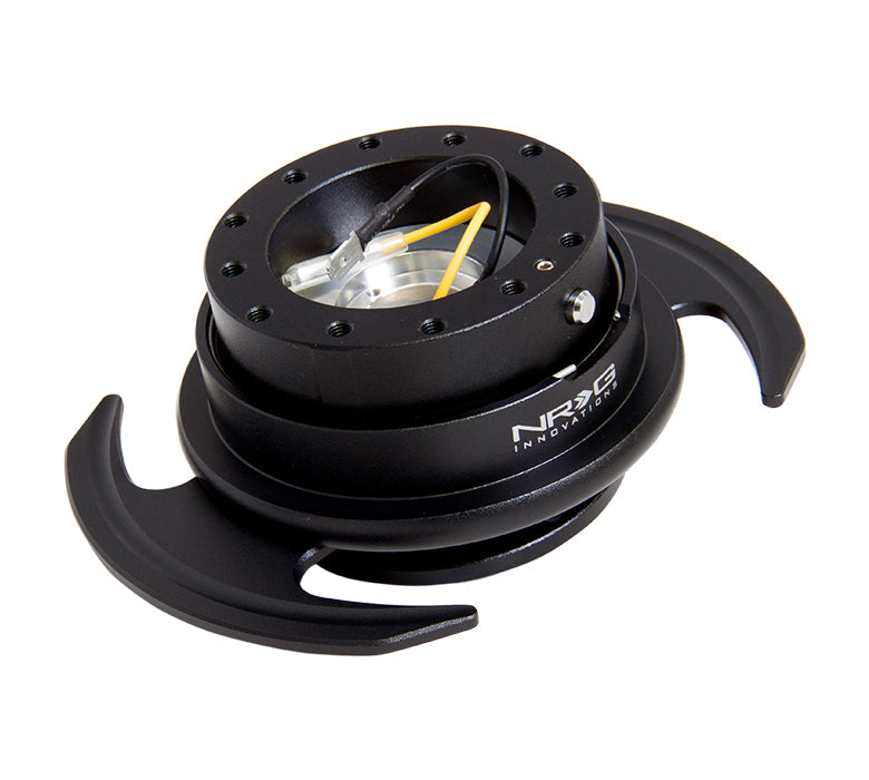 NRG 3.0 Steering Wheel Quick Release Black