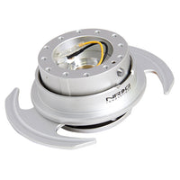 NRG 3.0 Steering Wheel Quick Release Silver