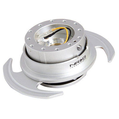 NRG 3.0 Steering Wheel Quick Release Silver