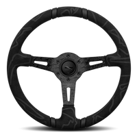 MOMO ULTRA Black Edition 350mm Steering Wheel - VULTRABKED35R