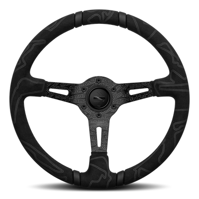 MOMO ULTRA Black Edition 350mm Steering Wheel - VULTRABKED35R