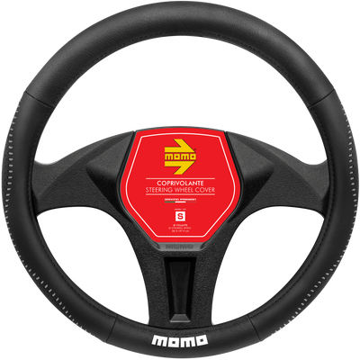 MOMO Street Steering Wheel Cover Black/Grey (M)