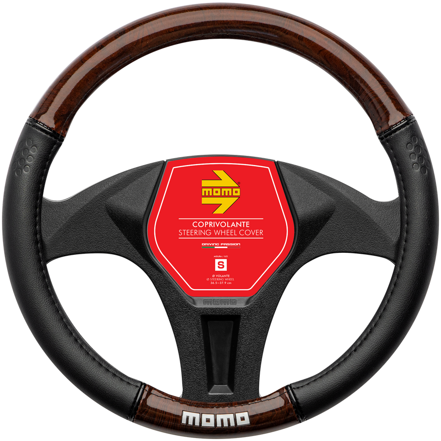 MOMO Luxury Wood Steering Wheel Cover (M)