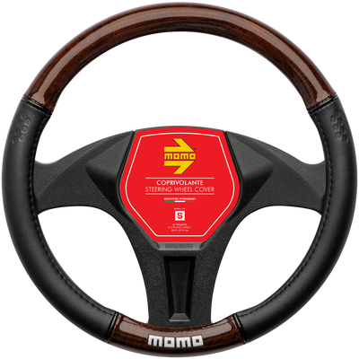 MOMO Luxury Wood Steering Wheel Cover (S)