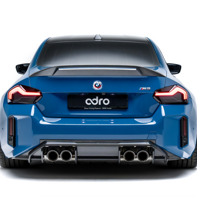 BMW G87 M2 Carbon Fiber Rear Diffuser V2