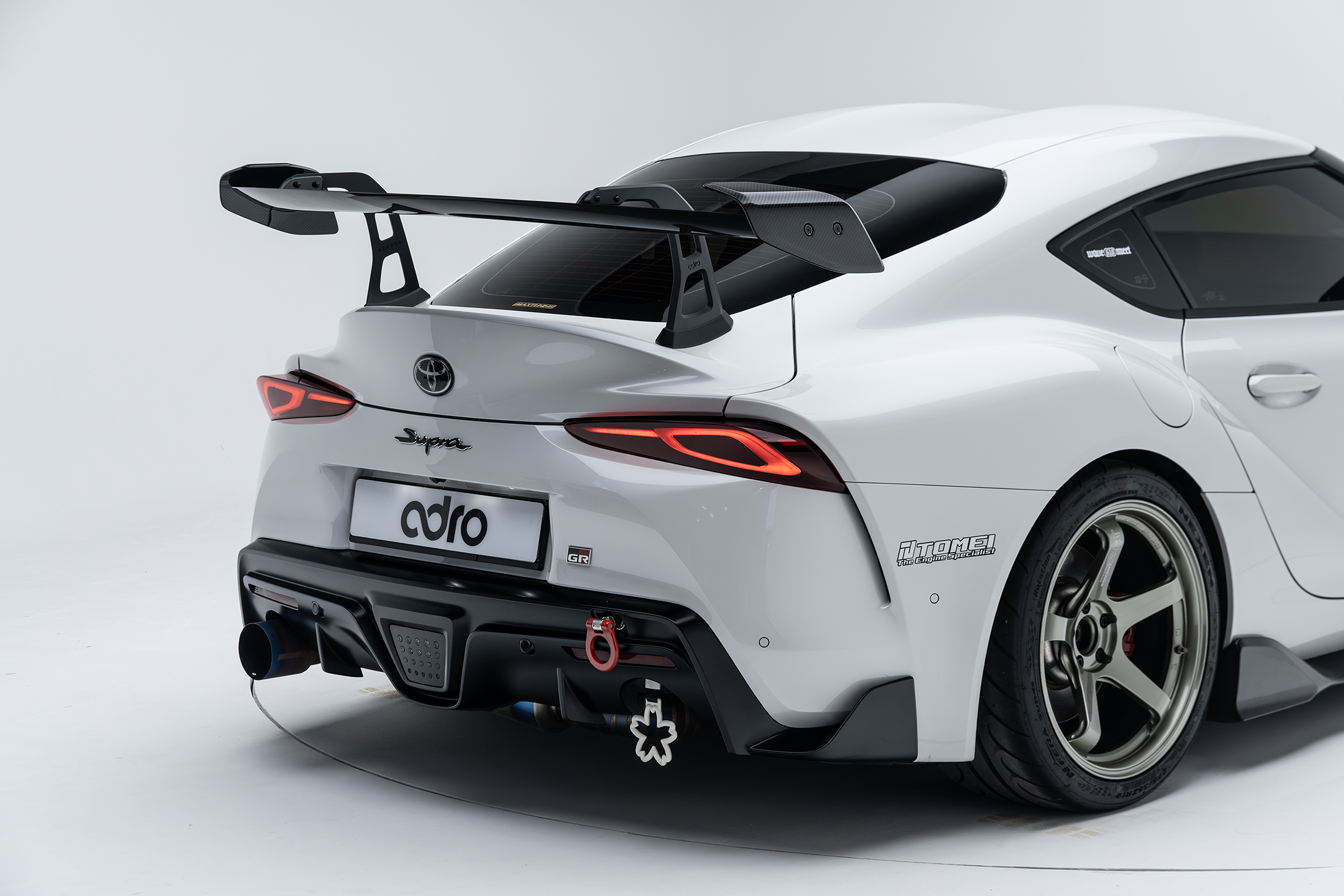 Toyota GR Supra AT-R2 V2 Carbon Fiber Taller Uprights Upgrade 2019+