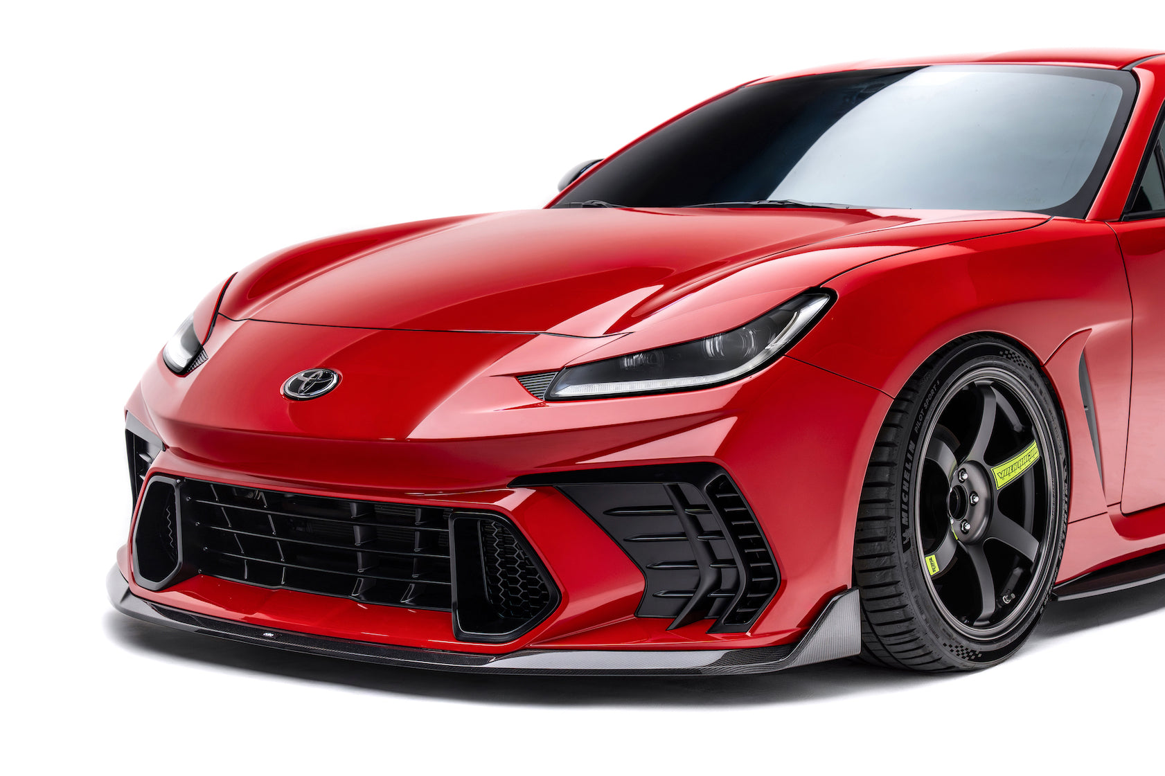 Carbon Fiber Front Lip for Toyota GR86 ZN8/Subaru BRZ ZD8 (Adro Bumper) 2022+