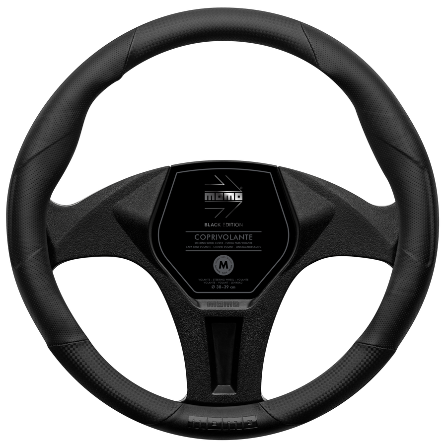 MOMO Tuning Black Edition Steering Wheel Cover (M)