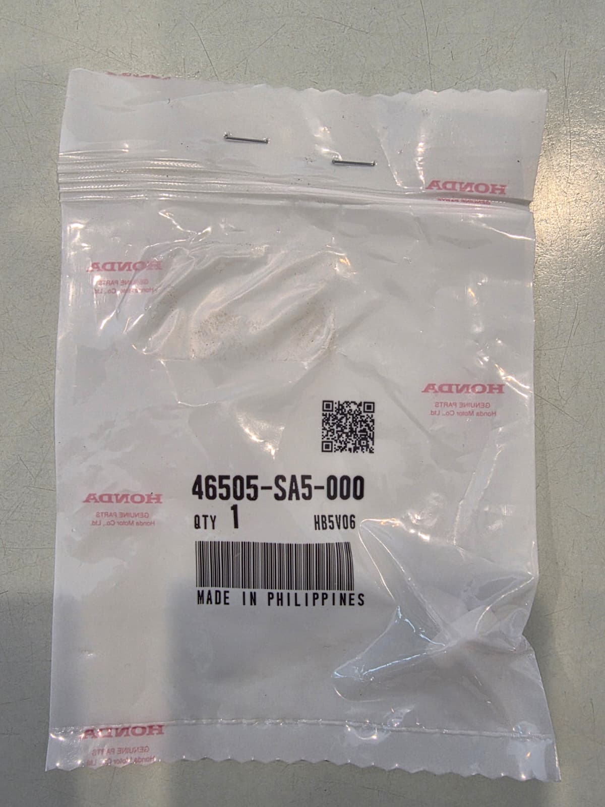 HONDA Genuine OEM BRAKE PEDAL PAD STOPPER - 46505-SA5-000