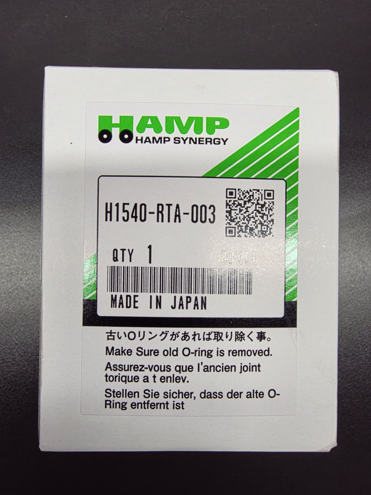 HONDA HAMP OIL FILTER - H1540-RTA-003