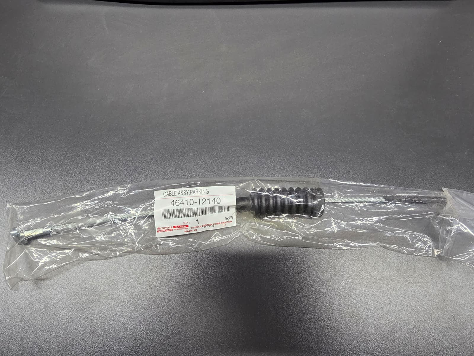 TOYOTA OEM PARKING BRAKE CABLE ASSY NO.1 - 46410-12140