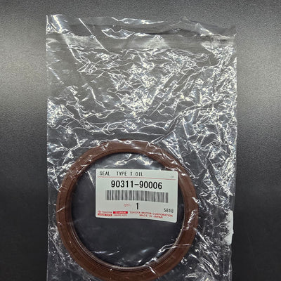 Toyota Genuine OEM 1JZ & 2JZ Rear Main Seal - 90311-90006