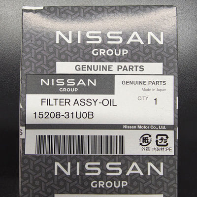 NISSAN GENUINE OEM OIL FILTER Fits Nissan R35 GTR VR38DETT 15208-31U0B