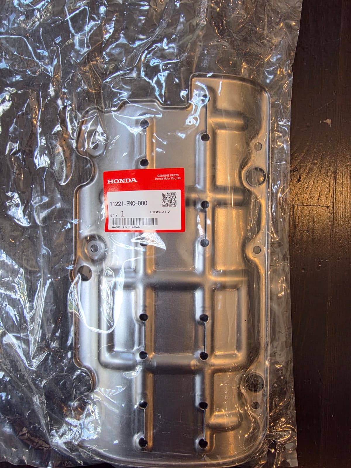 HONDA OEM BAFFLE PLATE - CL7 CL9 DC5 EP3 FD2 FN2 CIVIC INTEGRA TYPE R