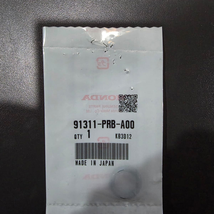 HONDA OEM K SERIES OIL COOLER OUTLET O-RING 91311-PRB-A00
