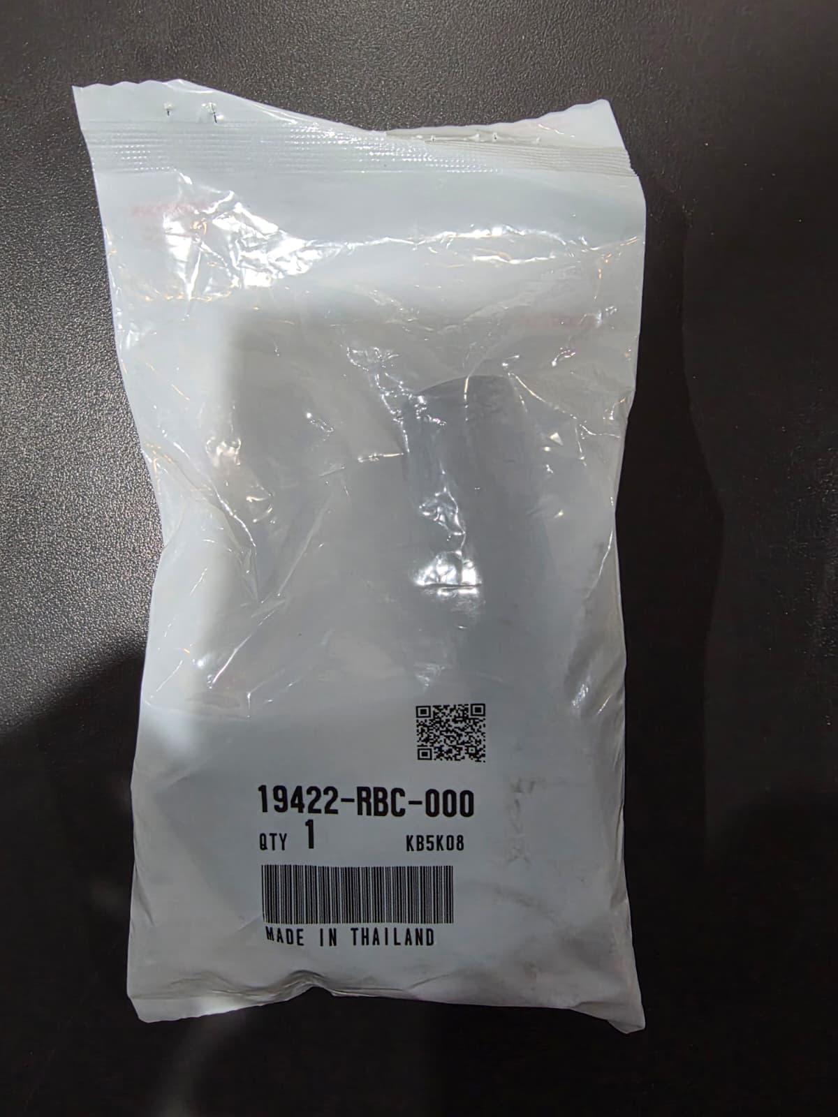 HONDA OEM OIL COOLER IN HOSE 19422-RBC-000