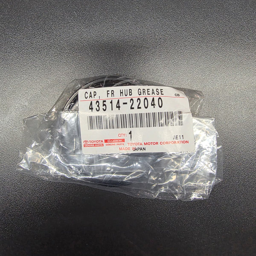 Toyota Genuine Front Axle Hub Grease Cap | JZX100 SXE10 IS300 43514-22040