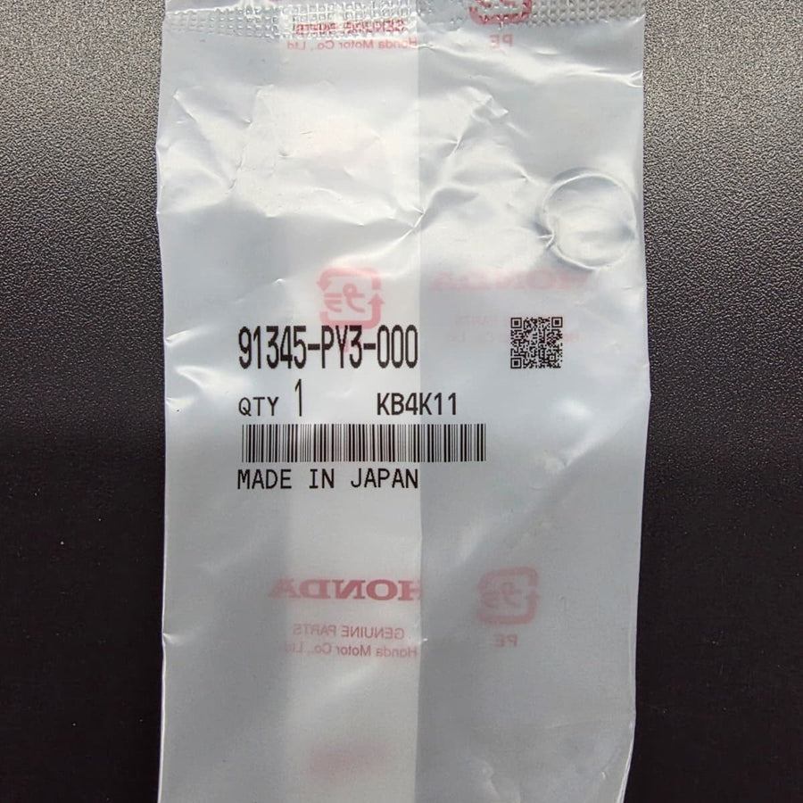 Honda Genuine D/B/F/H/K-Series Power Steering Low Pressure Line O-Ring - 91345-PY3-000