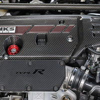 HKS CARBON ENGINE COVER FOR HONDA CIVIC TYPE R FL5 FK8 K20C 70026-AH013
